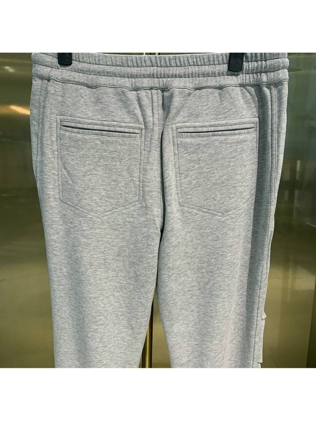 Drawstring Terry Track Pants Grey - BRUNELLO CUCINELLI - BALAAN 7