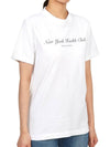 NY Health Club Short Club T-Shirt White - SPORTY & RICH - BALAAN 4