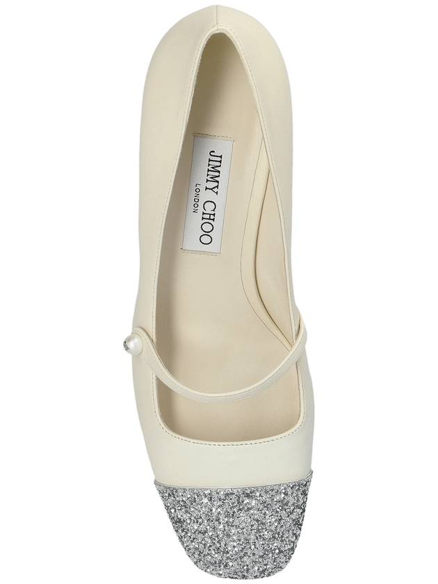 Jimmy Choo Heeled Shoes Elisa, Women's, Cream - JIMMY CHOO - BALAAN 6