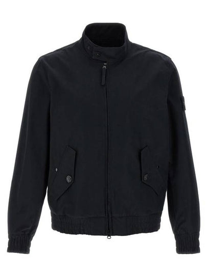 Ghost Zip Up Jacket Black - STONE ISLAND - BALAAN 2