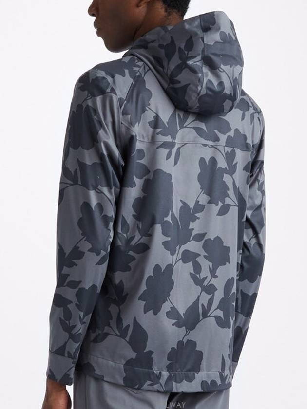 Repeller Soft Shell Floral Hooded Jacket Grey - G/FORE - BALAAN 3