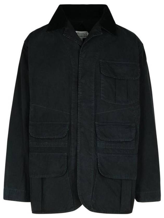 Wax Cotton Jacket Black - MAISON MARGIELA - BALAAN 2