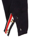 4 Bar Armband Milano Stitch Knit Top Navy - THOM BROWNE - BALAAN 7