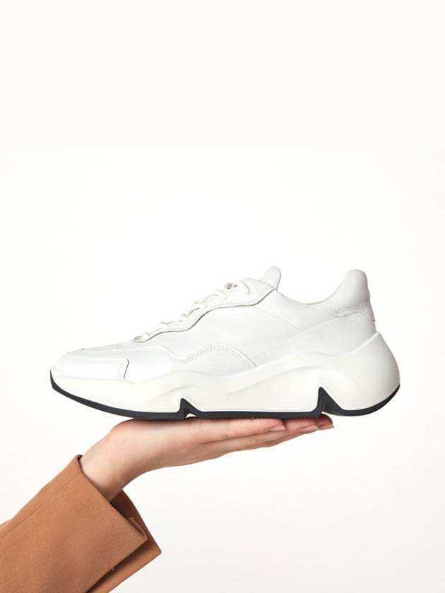 Chunky Low Top Sneakers White - ECCO - BALAAN 4