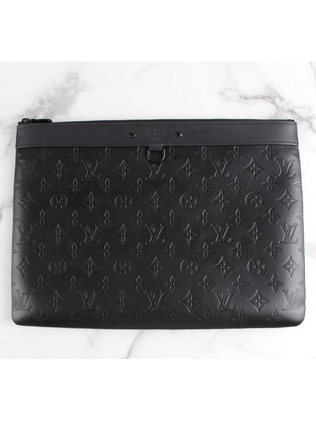 Pochette Shadow Clutch L - LOUIS VUITTON - BALAAN 4