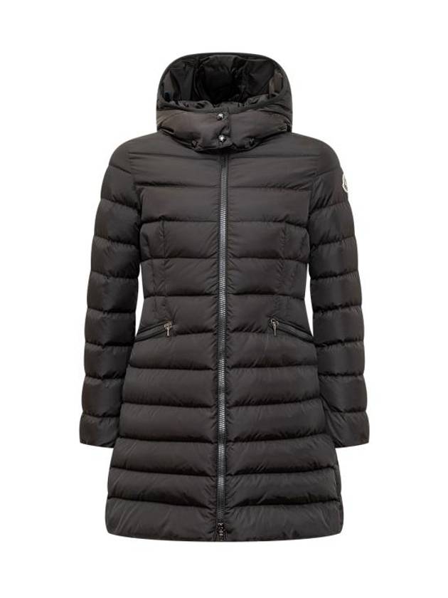 Charpal Hoode Long Down Black - MONCLER - BALAAN 1