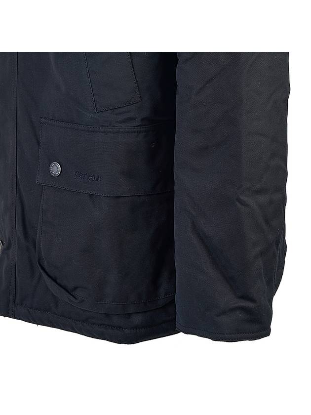 Winter Bedale Wax Jacket Navy - BARBOUR - BALAAN 7