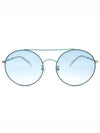 Eyewear Round Sunglasses Blue - ESCADA - BALAAN.