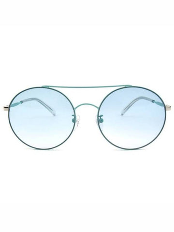 Eyewear Round Sunglasses Blue - ESCADA - BALAAN.