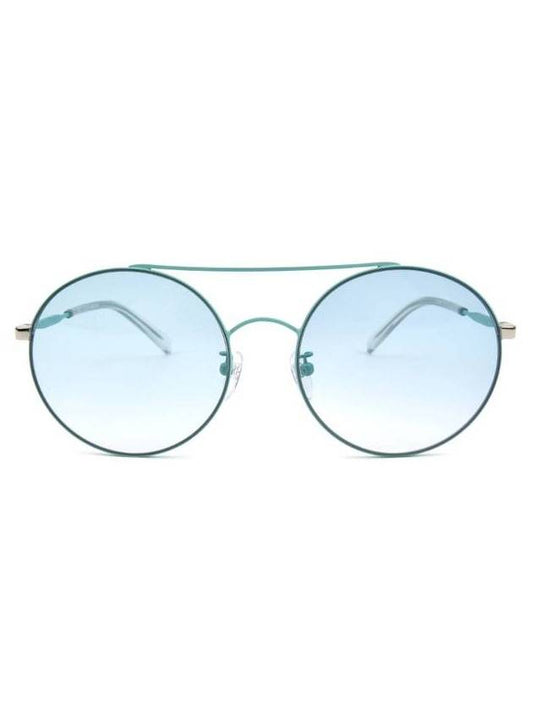 Eyewear Round Sunglasses Blue - ESCADA - BALAAN.