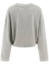 MARGO Crop Sweatshirt SW0005FA A1M07E GYWH - ISABEL MARANT - BALAAN 3