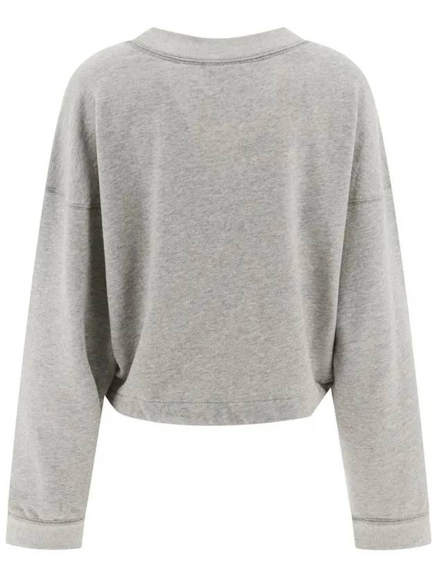 MARGO Crop Sweatshirt SW0005FA A1M07E GYWH - ISABEL MARANT - BALAAN 3