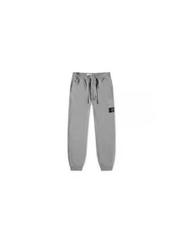 Cotton Fleece Cargo Track Pants Grey - STONE ISLAND - BALAAN 2