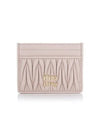 Materasse Nappa Leather Card Wallet Powder Pink - MIU MIU - BALAAN 2