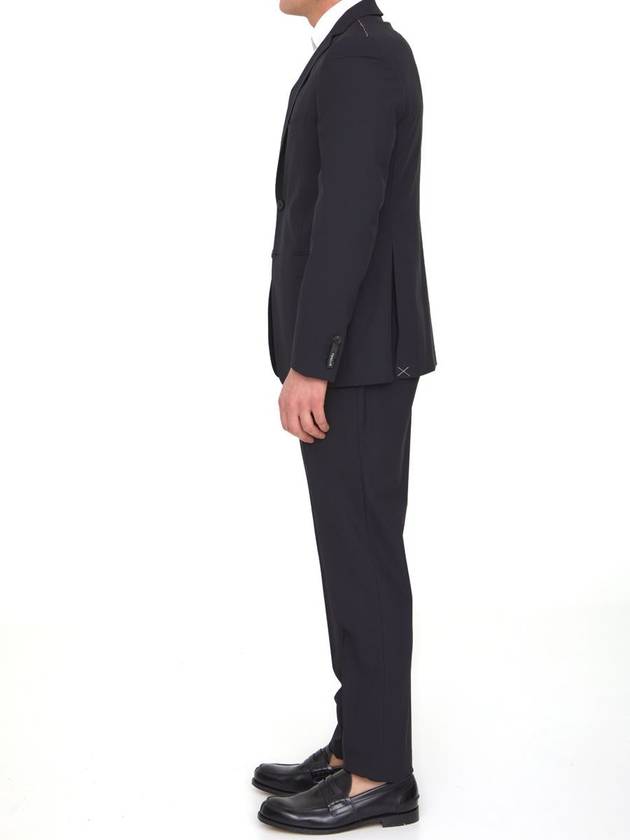 Black Wool Two-Piece Suit - TONELLO - BALAAN 3