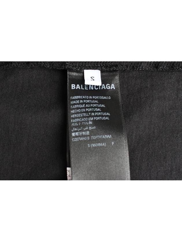 Stancil Logo Short Sleeve T Shirt S - BALENCIAGA - BALAAN 8