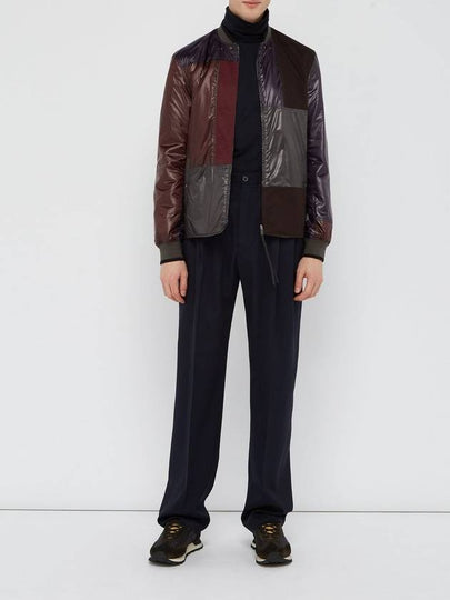 Reversible patchwork bomber jacket - LANVIN - BALAAN 2