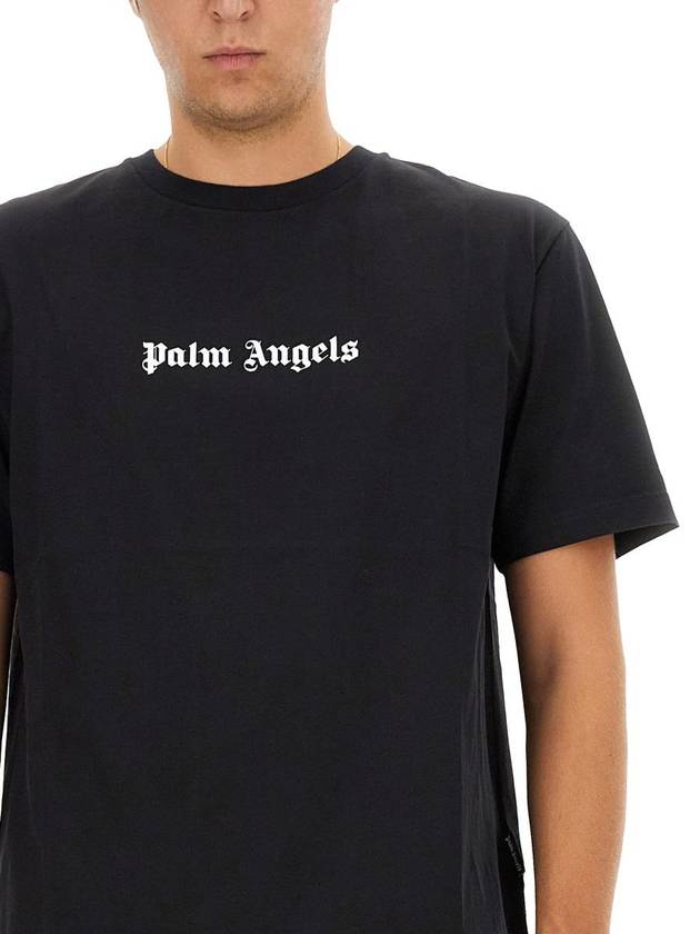 Palm Angels T-Shirt With Logo - PALM ANGELS - BALAAN 4