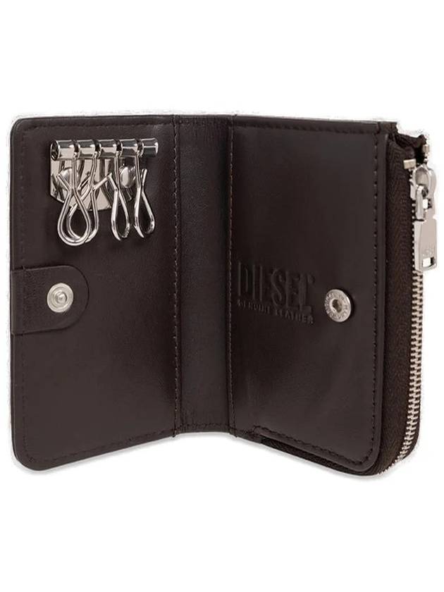 el zipper key holder brown - DIESEL - BALAAN 5