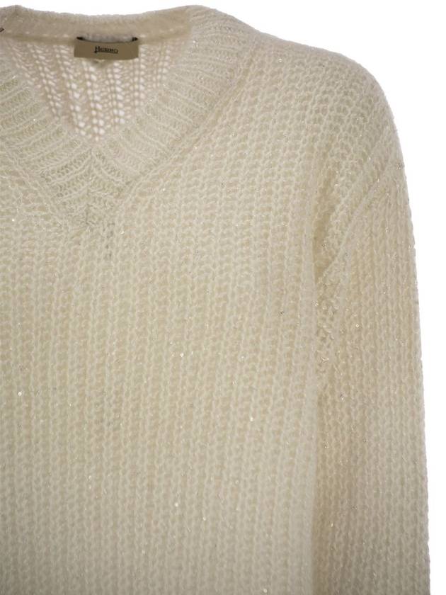 V-neck sweater - HERNO - BALAAN 4