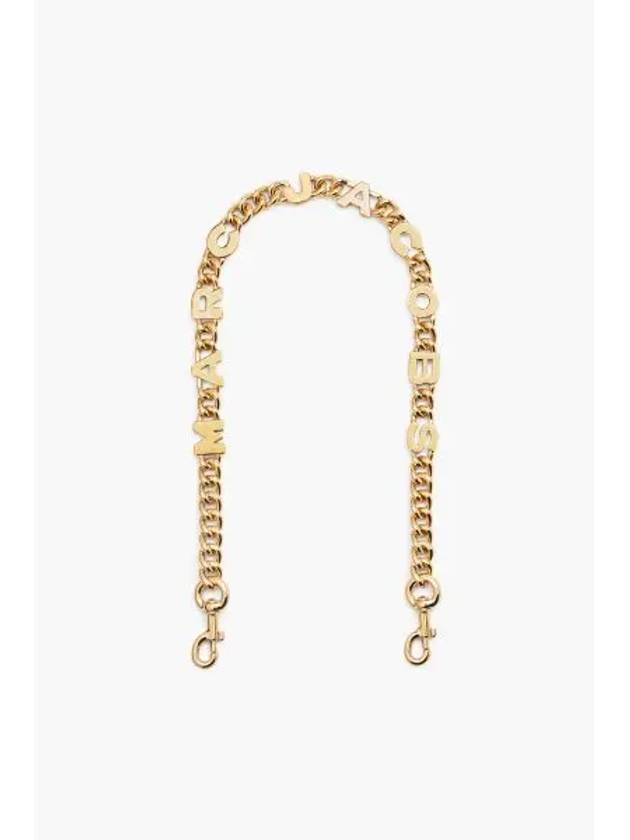 Logo Chain Strap The Shoulder Gold MBAAA24001GDX - MARC JACOBS - BALAAN 1