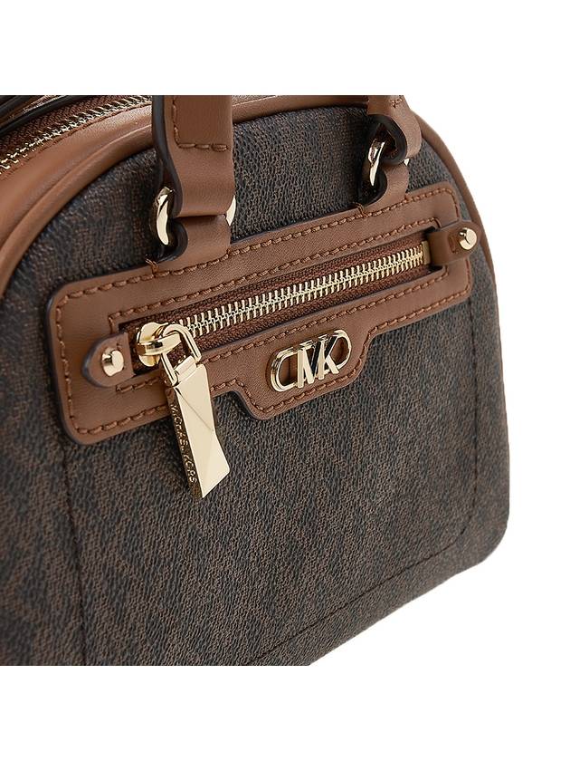 Williamsburg Extra Small Logo Cross Bag Brown - MICHAEL KORS - BALAAN 7