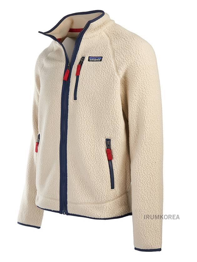 Retro Pile Fleece Zip-Up Jacket Light Khaki - PATAGONIA - BALAAN 3