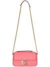 Baguette Medium Nappa Leather Chain Shoulder Bag Pink - FENDI - BALAAN 5