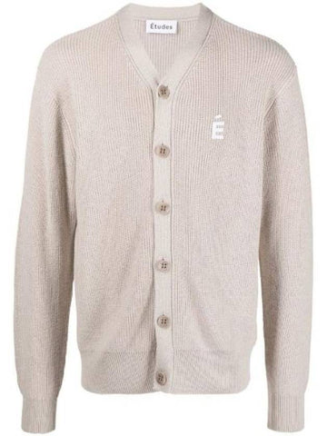 Men's Boris Cardigan Beige - ETUDES - BALAAN 1