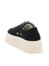 Austin Logo Print Platform Low Top Sneakers Black - ISABEL MARANT - BALAAN 4