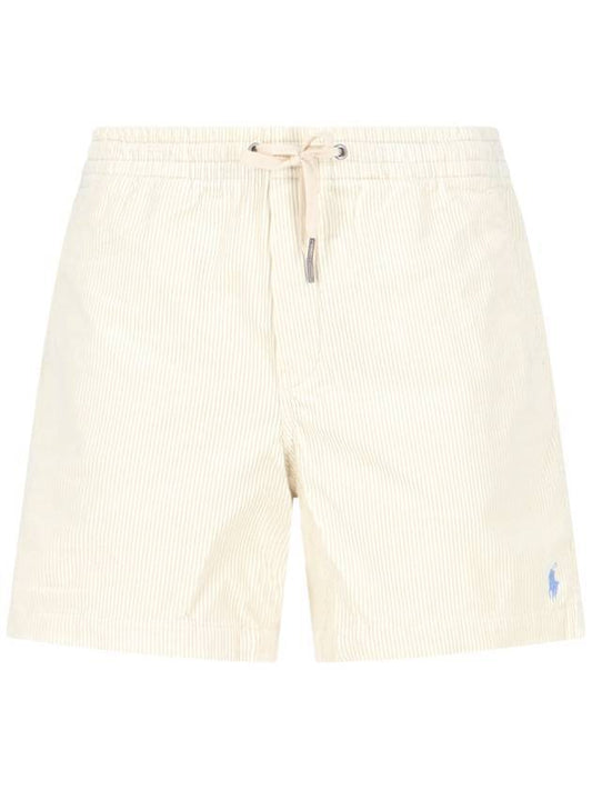 Cordyroy Prepster Shorts Cream - POLO RALPH LAUREN - BALAAN 1