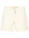 Cordyroy Prepster Shorts Cream - POLO RALPH LAUREN - BALAAN 1