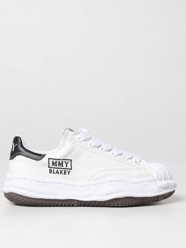 Blakey OG Sole Canvas Low Top Sneakers White - MAISON MIHARA YASUHIRO - BALAAN 2