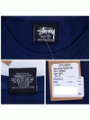 Basic short sleeve t shirt navy - STUSSY - BALAAN 5