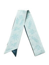 Bandeau Silk Scarf Blue - CHLOE - BALAAN 5