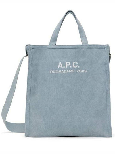 Recuperation Canvas Tote Bag Blue - A.P.C. - BALAAN 2