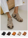 Antichi Romani fisherman leather sandals Rome collection - ANTICHI ROMANI - BALAAN 1