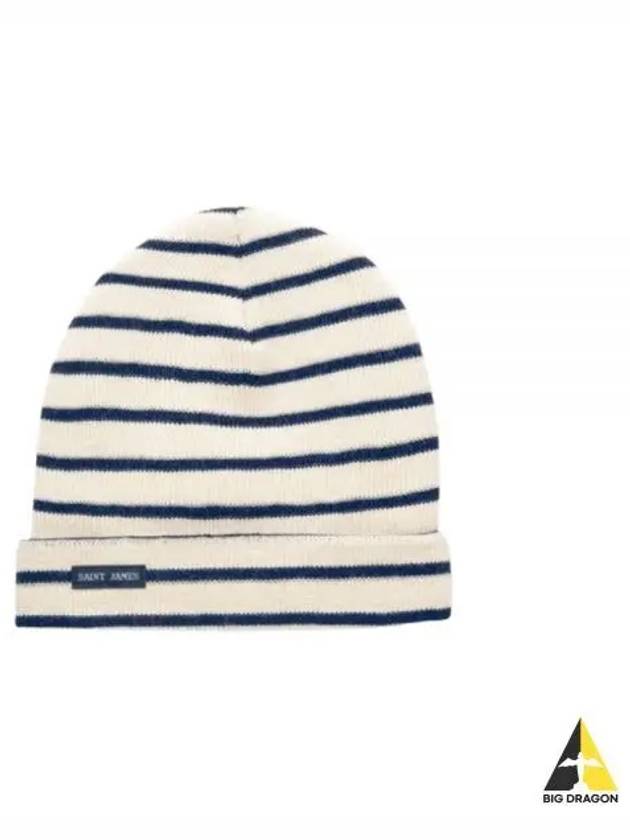 BONNETS RAYES 0308 50 ECRUMARINE striped beanie - SAINT JAMES - BALAAN 1