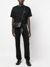 Zipper Stud Arena Lambskin Shoulder Bag Black - BALENCIAGA - BALAAN 3