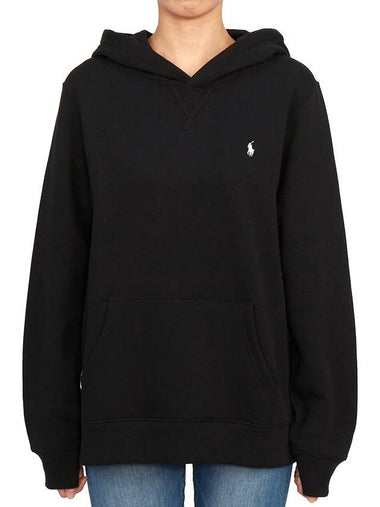 Kids brushed hoodie 323749954035 BLACK Adults can wear - POLO RALPH LAUREN - BALAAN 1