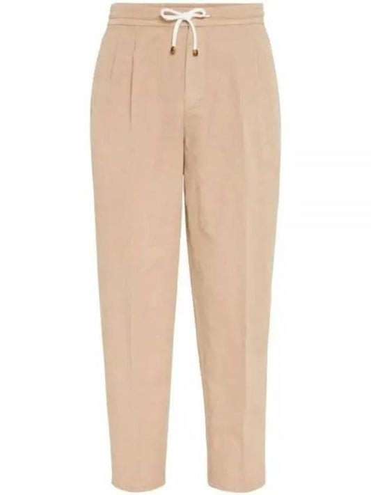 Drawstring Pleated Tapered Pants M291DE1710C6301 - BRUNELLO CUCINELLI - BALAAN 2