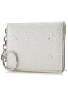 Stitch Grain Keyring Card Wallet White - MAISON MARGIELA - BALAAN 3