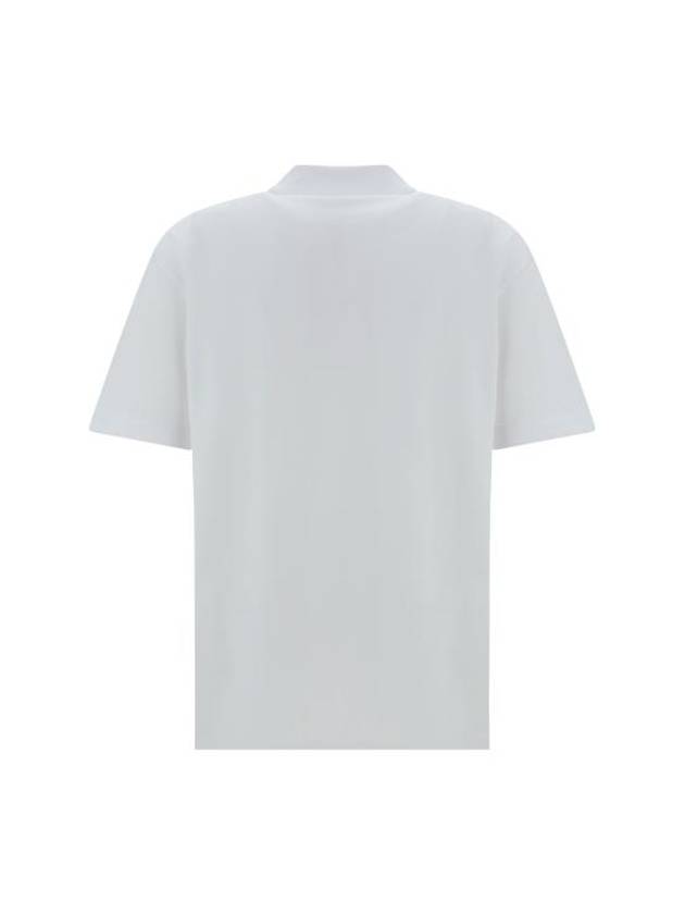 Piquet Polo Shirt White - MAISON KITSUNE - BALAAN 3