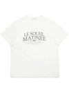 Simple Arch Logo T Shirts OFF WHITE - LE SOLEIL MATINEE - BALAAN 1