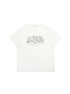 Simple Arch Logo T Shirts BLACK - LE SOLEIL MATINEE - BALAAN 3