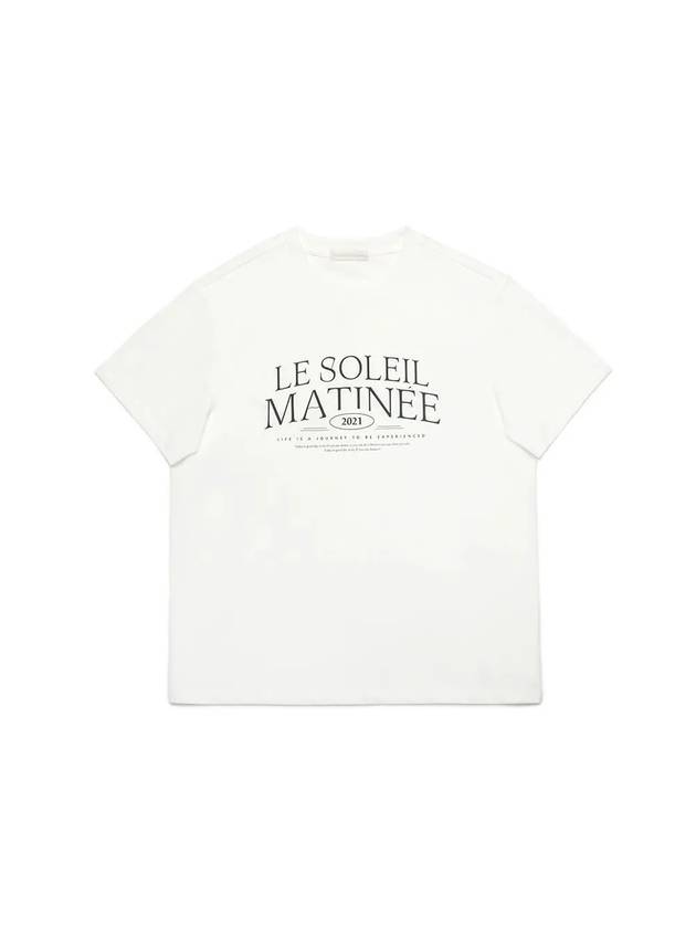 Simple Arch Logo T Shirts BLACK - LE SOLEIL MATINEE - BALAAN 3