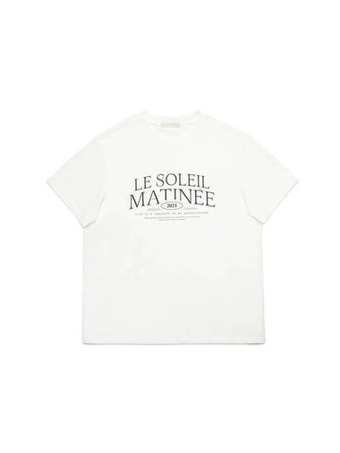 Simple Arch Logo Short Sleeve T-Shirt - LE SOLEIL MATINEE - BALAAN 1