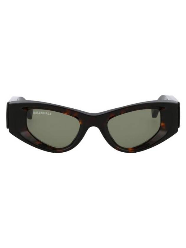 Sunglasses BB0243S 002 002 HAVANA HAVANA GREEN - BALENCIAGA - BALAAN 1