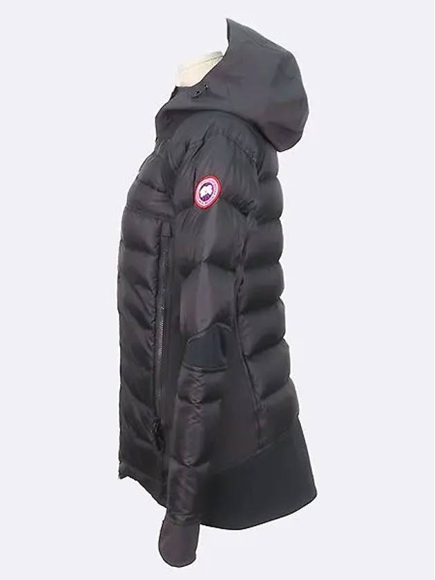 Black color nylon women s hood lightweight padding size - CANADA GOOSE - BALAAN 2