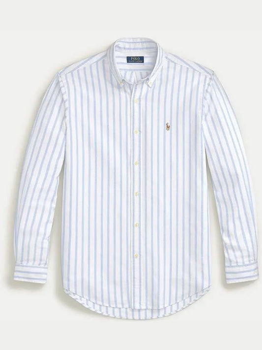 Polo color pony logo embroidery striped shirt 710944611001 - RALPH LAUREN - BALAAN 1